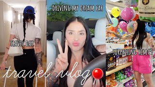 45 min vlog driving my dream car surprising him dutch bros coffee haul amp travel to az [upl. by Ahsemrac]