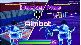 NEW Updated HackerAimbot Creative Map FORTNITE [upl. by Ahsekan996]