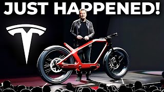 Elon Musk quotI am officially releasing Teslas EBike in 2024quot [upl. by Benildas]