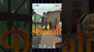 Happy diwali 🎇🪔valorant valorantclips shorts youtubeshorts [upl. by Meta822]