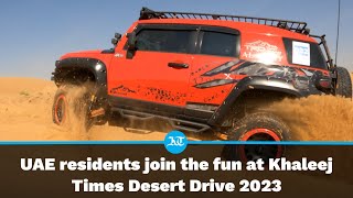 UAE residents join the fun at Jetour KT Desert Drive 2023 [upl. by Sherurd]