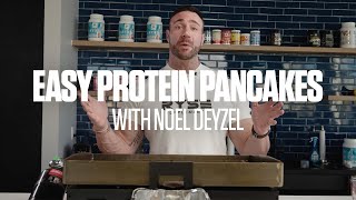 How to Easily make Protein Pancakes at home Noel Deyzel Recipe [upl. by Forsyth229]