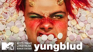 YUNGBLUD Gives Fans ‘weird’ Advice About Everything From Making Music To Breakups  BONUS CONTENT [upl. by Zebulen344]