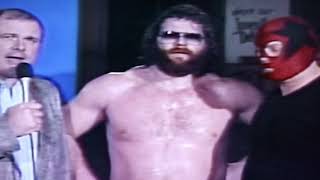 Hacksaw Jim Duggan amp Matt Borne feud Mid South Wrestling 1983 [upl. by Levinson]