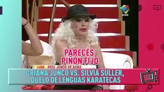 Oriana Junco VS Silvia Suller  Duelo de lenguas karatecas [upl. by Lered678]