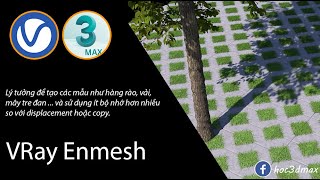 VRay Enmesh 3ds Max [upl. by Honey]