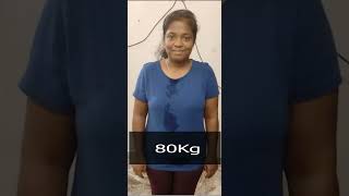 Weight Loss Transformation  Weight Loss Journey  86Kg to 77Kg shorts weightloss [upl. by Henning]