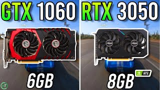 GTX 1060 6GB vs RTX 3050  Should You Upgrade [upl. by Ayatal]