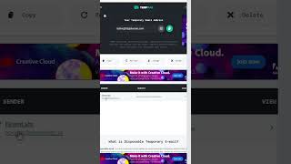 Protect Your Inbox with Temp Mail tempemail disposableemail emailtips techtips privacy [upl. by Orimar208]