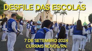 Desfile de 7 de setembro 2024 em Currais NovosRN [upl. by Etty343]