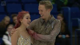 Free Dance Highlights 2022 Finlandia Trophy YLE [upl. by Natala324]