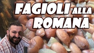 114  Fagioli alla romana dal ricettario di Matilde Laurenti [upl. by Yecniuq]