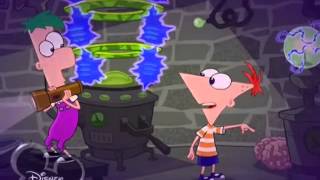 Disney Channel Russia  Phineas and Ferb Halloween Special intro 2013 [upl. by Sascha]