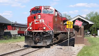 Railfanning the CPKC Watertown Sub at Oconomowoc WI [upl. by Everrs427]