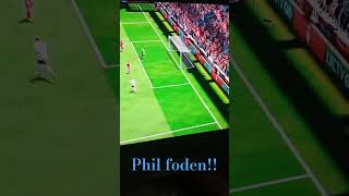 Phil foden goal is bicikle football [upl. by Apostles]