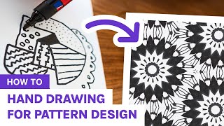 Handdrawing  Digital Pattern Design  Ultimate Relaxation [upl. by Ortrude233]