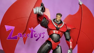 Neca Toys Ultimate Disney Gargoyles Armored Xanatos Action Figure Review [upl. by Bigford]