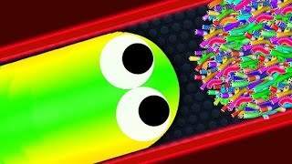 slither io Biggest snake 300 000 score Epic slitherio High score slither 150 [upl. by Eben]