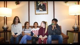 Kids United au micro de Matin TV [upl. by Ahsilaf583]