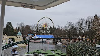 Monorail onride Europa Park Winterzauber 2024 [upl. by Ecinad]