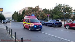 ISUBIF Ambulanța SMURD B2 EPA Responding [upl. by Rebma]