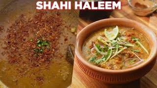 How To Make Shahi Haleem At Home  Bangladeshi Hotel Style [upl. by Albie525]