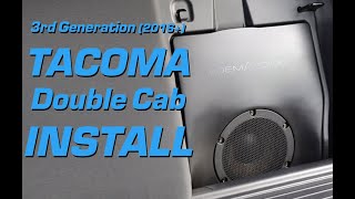 Toyota Tacoma  High Resolution Audio System Install [upl. by Okire9]