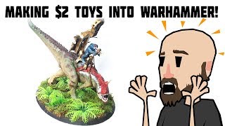 Making 2 Toys into Warhammer [upl. by Nabe343]