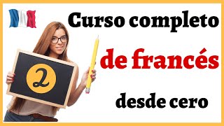 APRENDER FRANCÉS  Curso completo de francés para principiantes  Formar Frases en francés  Curso 2 [upl. by Kathye]