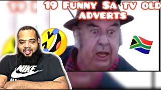 AMERICAN REACTS TO 19 Funny Weird South Africa Old Tv Adverts 🇿🇦 [upl. by Tur]