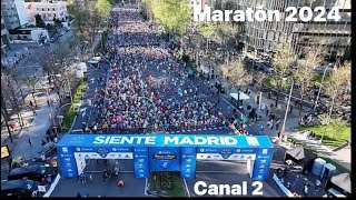 Maratón Madrid 2024 canal 2 [upl. by Cran]