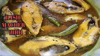 Ilish Macher Recipe bengali style  Ilish Macher Jhol Recipe Bangla [upl. by Avilla]