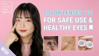 How to Apply Contacts Lenses for Beginners  4 Tips on Finding the Perfect Color Lenses for My Eyes [upl. by Ahrendt38]