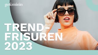 Frisuren 2023 Diese 4 Trendfrisuren wollen jetzt alle [upl. by Ardnuhsed]