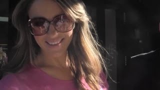 Celebrity Bytes Elizabeth Hurley Campaigns For Breast Cancer  Splash News  Splash News TV [upl. by Inessa]