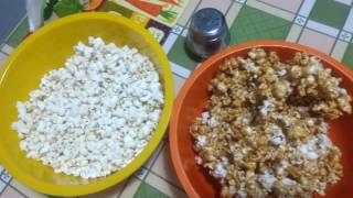 Popcorn Palomitas de Maíz Canchita Cancha Dulce amp Salada – Cinthya y Aldo Restaurant 2017 [upl. by Treharne395]