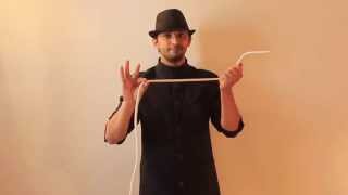 تعلم العاب الخفة  مراجعة 7  rope magic trick revealed [upl. by Halludba58]