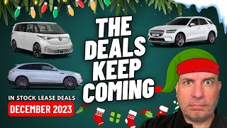 IN STOCK Car Lease Deals of The Month December 2023 [upl. by Cadal788]