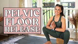 Pelvic floor release 🙏 Yoga for vaginismus amp pelvic pain [upl. by Beacham]