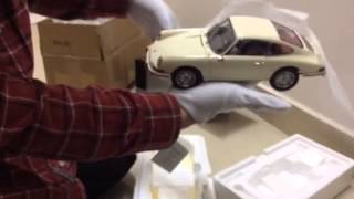 Unbox CMC Porsche 901 1964 Sportcoupe Scale 118 [upl. by Thirza551]