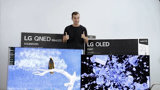 QNED vs OLED ¿es notable la diferencia  Nueva tecnología LG  IVOO Unboxing [upl. by Narah]