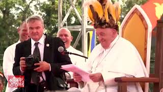 Highlights Vanimo Meeting with the Faithful of the Diocese of Vanimo 8 Sept 2024 Pope Francis [upl. by Alrad]