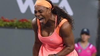 Serena Williams vs Ana Ivanovic Highlights HD CINCINNATI OPEN 2015 [upl. by Bartholomeus]