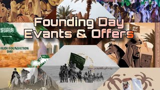 Saudi founding day Events activities amp Offers Revealed Saudi foundation day 2024 [upl. by Arhaz]