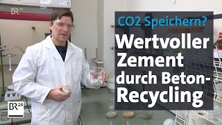 Nachhaltigkeit durch BetonRecycling  BR24 [upl. by Coh]