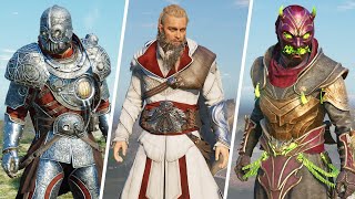 Assassins Creed Valhalla  ALL 54 Armor Sets Showcase AC Valhalla amp All DLC [upl. by Elokcin]