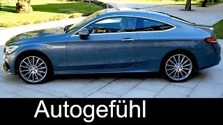 Allnew Mercedes C400 4MATIC Coupé V6 333 hp FULL REVIEW test driven 2016 [upl. by Kelly]