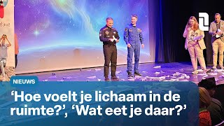 Astronauten landen in Horst kinderen in hogere sferen  L1 Nieuws [upl. by Eppilihp548]