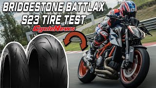 Bridgestone Battlax S23 Tire Test  Cycle News [upl. by Pachton292]