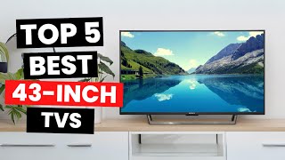 Top 5 Best 43 inch TVs 2024 [upl. by Artiek]